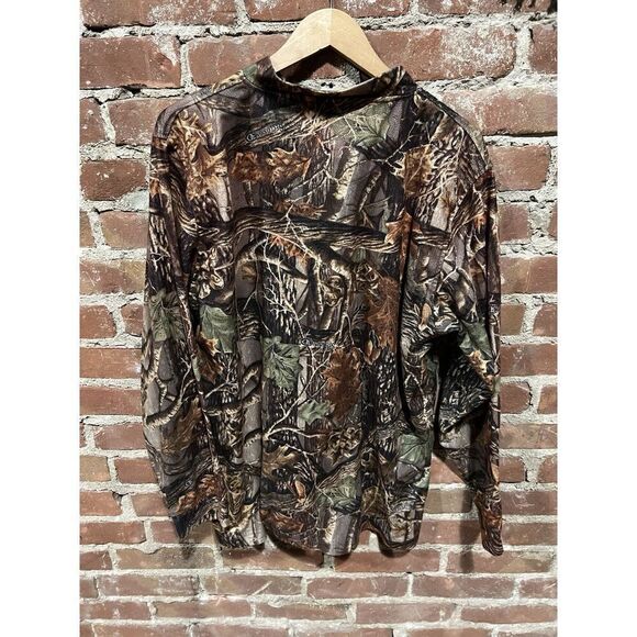 Cabelas Como Fleece Men’s L Lightweight Pullover Henley Casual Streetwear Hunt - Picture 3 of 6